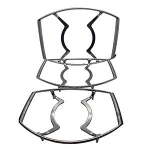 Vtg. Set of 3 Corning Ware Casserole Serving Cradles P10-M1,P11-2-1/2, P11-M-1
